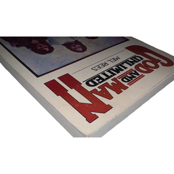 GOD AND MAN, UNLIMITED: DIVINE POWER COMBINED WITH HUMAN By Melvin E Rees *VG+* - Picture 5 of 7